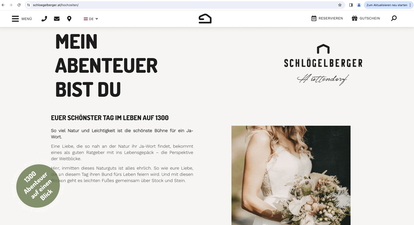 Website-Redaktion: Mein Abenteuer bist du